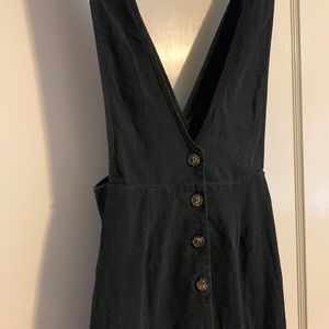 Sienna Sky linen overall jumpsuit